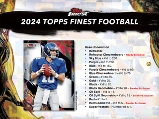 2024 Topps Finest Football Hobby Box