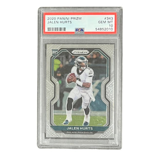 Jalen Hurts 2020 Panini Prizm #343 PSA 10