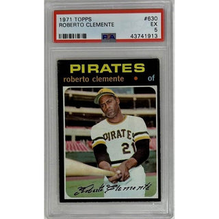 Roberto Clemente: 1971 Topps #630 PSA 5