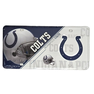 License Plate: Indianapolis Colts