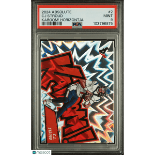 CJ Stroud 2024 Panini Absolute Kaboom! Horizontal #2 PSA 9