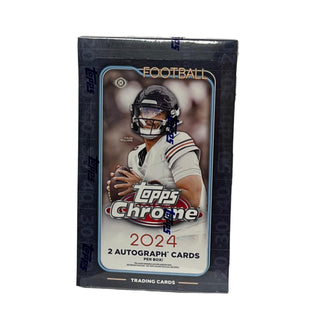 2024 Topps Chrome Football Hobby Box