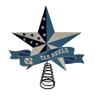 Christmas Tree Topper: UNC Tar Heels