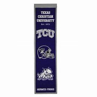 Banner: TX Christian University Horned Frogs- Heritage