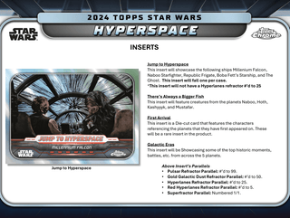 2024 Topps Star Wars Hyperspace Hobby Box