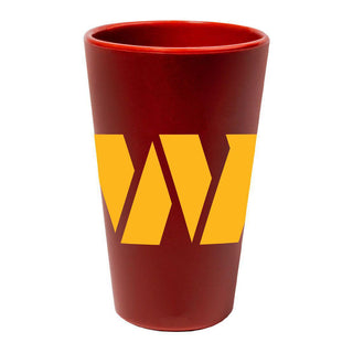 Silicone Pint Glass: Washington Commanders