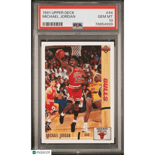 Michael Jordan 1991 Upper Deck #44 PSA 10