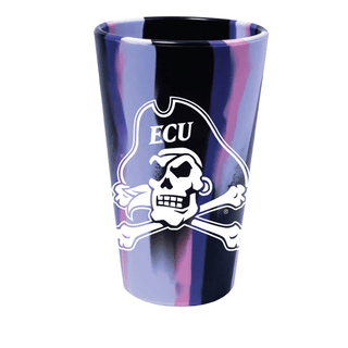 Silicone Pint Glass: East Carolina Pirates - Northern Lights Style