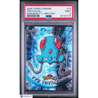 Pokémon TCG Tentacool #72 Pokemon T.V.-Spectra PSA 9