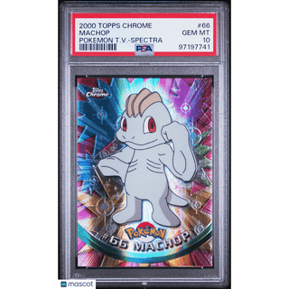 Pokémon TCG Machop #66 Pokemon T.V.-Spectra PSA 10