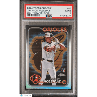 Jackson Holliday 2024 Topps Chrome #88 PSA 9