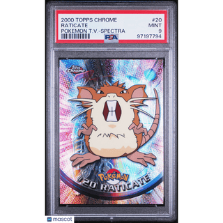 Pokémon TCG Raticate #20 Pokemon T.V.-Spectra PSA 9