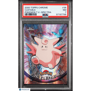 Pokémon TCG Clefable #36 Pokemon T.V.-Spectra PSA 7