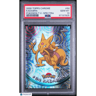 Pokémon TCG Kadabra #64 Pokémon T.V.-Spectra PSA 10