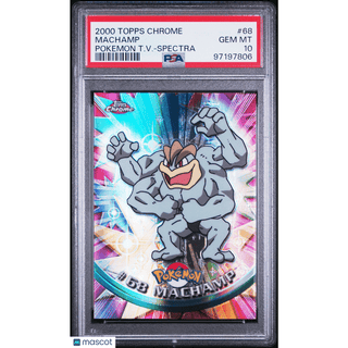 Pokémon TCG Machamp #68 Pokemon T.V.-Spectra PSA 10