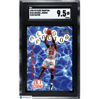 Michael Jordan 1998-99 Fleer Tradition #142 SGC 9.5