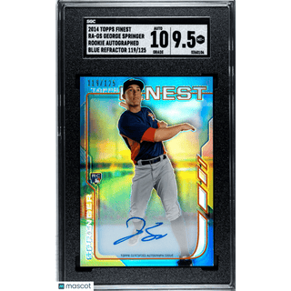 George Springer 2014 Topps Finest #RA-GS SGC 9.5