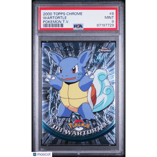 Pokémon TCG Wartortle #8 Pokemon T.V. PSA 9