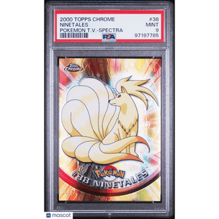 Pokémon TCG Ninetales #38 Pokémon T.V.-Spectra PSA 9