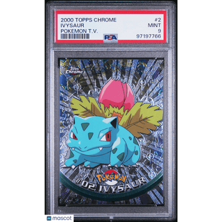 Pokémon TCG Ivysaur #2 Pokemon T.V. PSA 9