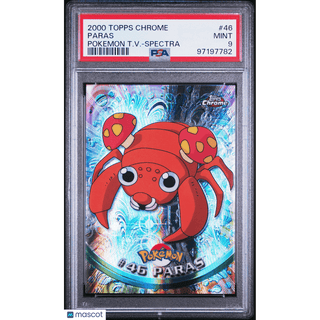 Pokémon TCG Paras #46 Pokémon T.V.-Spectra PSA 9