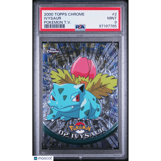 Pokémon TCG Ivysaur #2 Pokemon T.V. PSA 9