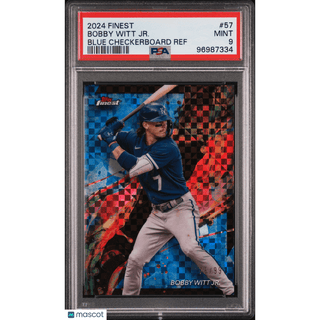 Bobby Witt JR. 2024 Topps Finest #57 PSA 9