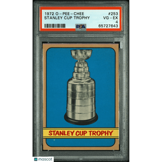 Stanley Cup Trophy 1972 O-Pee-Chee #253 PSA 4