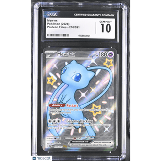 2024 Pokémon Mew ex #216/091 English CGC 10