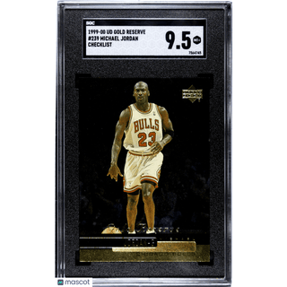 Michael Jordan 1999-00 Upper Deck Gold Reserve #239 SGC 9.5