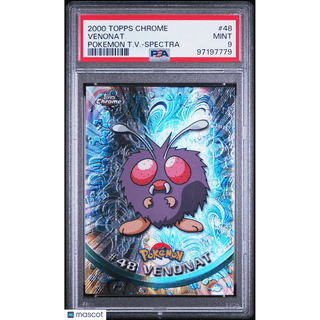 Pokémon TCG Venonat #48 Pokemon T.V.-Spectra PSA 9