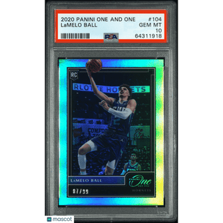 Lamelo Ball 2020 Panini One and One #104 PSA 10