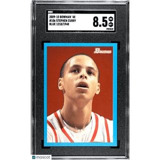 Stephen Curry 2009 Bowman '48 #106 SGC 8.5