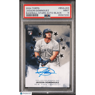 Jasson Dominguez 2024 Topps Baseball Stars Autographs #BSAJAS PSA 9