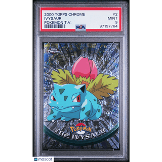 Pokémon TCG Ivysaur #2 Pokemon T.V. PSA 9