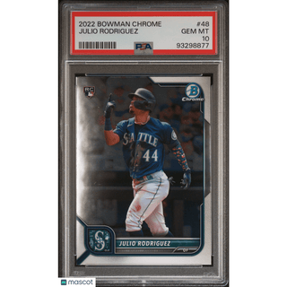 Julio Rodriguez 2022 Bowman Chrome #48 PSA 10