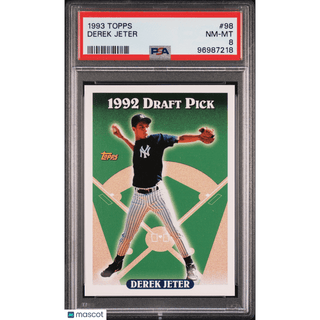 Derek Jeter 1993 Topps #98 PSA 8