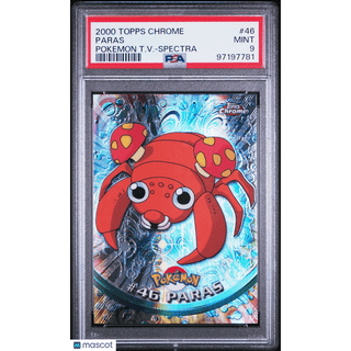 Pokémon TCG Paras #46 Pokemon T.V.-Spectra PSA 9