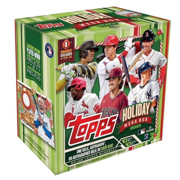 2023 Topps Holiday Baseball Mega Box Hobby – CARDIACS