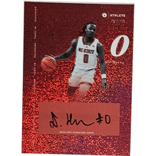 DJ Horne: 2024 ONIT NC State Basketball Numbered 75/110