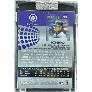 Ichiro 2003 Topps Finest Moment