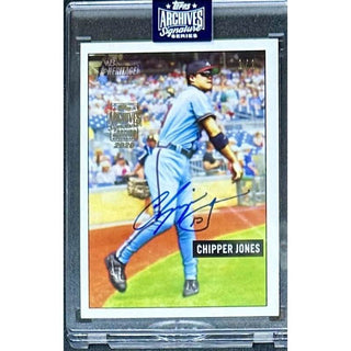 Chipper Jones: 2020 Topps Archive Signature Series