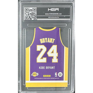 Kobe Bryant 2010-2011 Panini Threads Team Threads Away #22 HGA 9.5