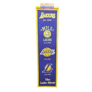 Banner: Los Angeles Lakers- Heritage