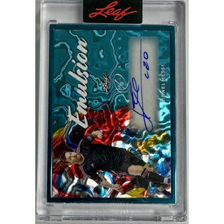 Lionel Messi 2024 Leaf Emulsion Decadence Autograph, E-LM1