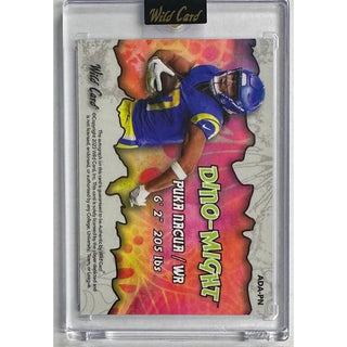 Puka Nacua 2023 Wild Card Allumination, Dino-Might Autograph, ADA-PN