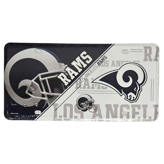 License Plate: Rams