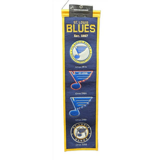 Banner: Saint Louis Blues- Heritage