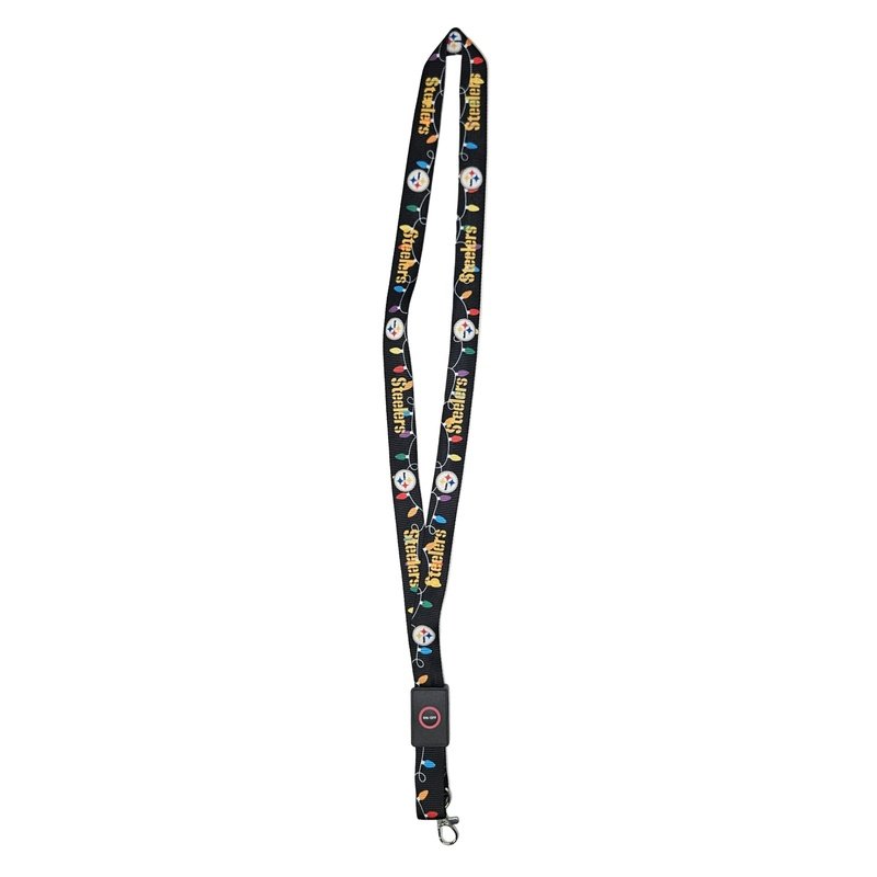 Lanyard: Pittsburgh Steelers - LED – CARDIACS Sports & Memorabilia