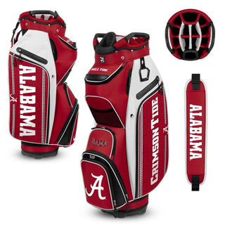 Golf Bag: Alabama Crimson Tide /Houndstooth -Bucket III Cooler Cart Bag                                                                          